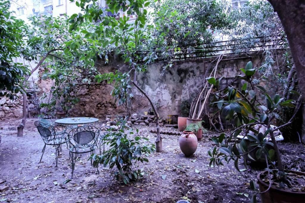 Calm And Cozy Flat With Romantic Garden Apartment Athens